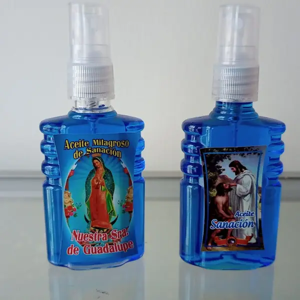 Aceite de Nuestra Señora de Guadalupe y Aceite de Sanación