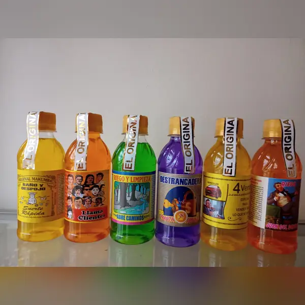Baños El Original: Makumba, Llama Clientes, Abre Caminos, Destrancadera, 4 Vientos